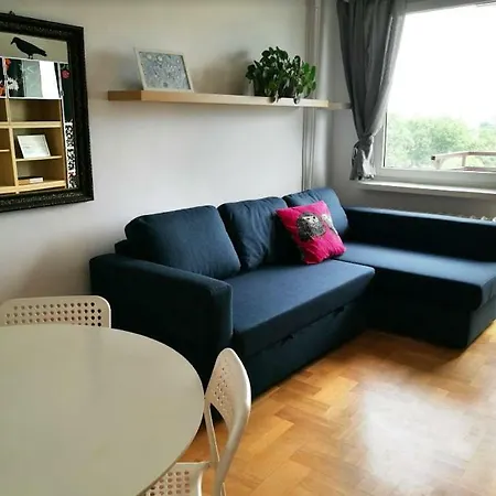 Cosy Near Cracow City Center With Amazing Balcony View Apartament Kraków